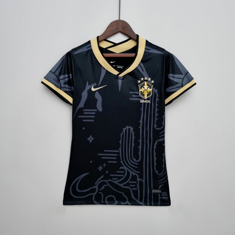 CAMISA BRASIL - CONCEITO BLACK - FEMININO - 2022