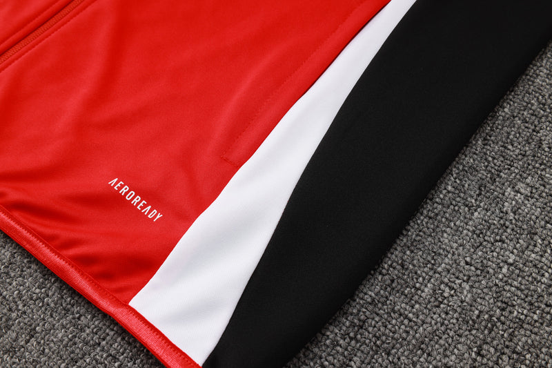 KIT PASSEIO -  MANCHESTER UNITED - VERMELHO - 24/25
