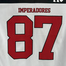 CAMISA FLAMENGO - BRANCA - NFL - IMPERADORES NÚMERO 87 - 25/26