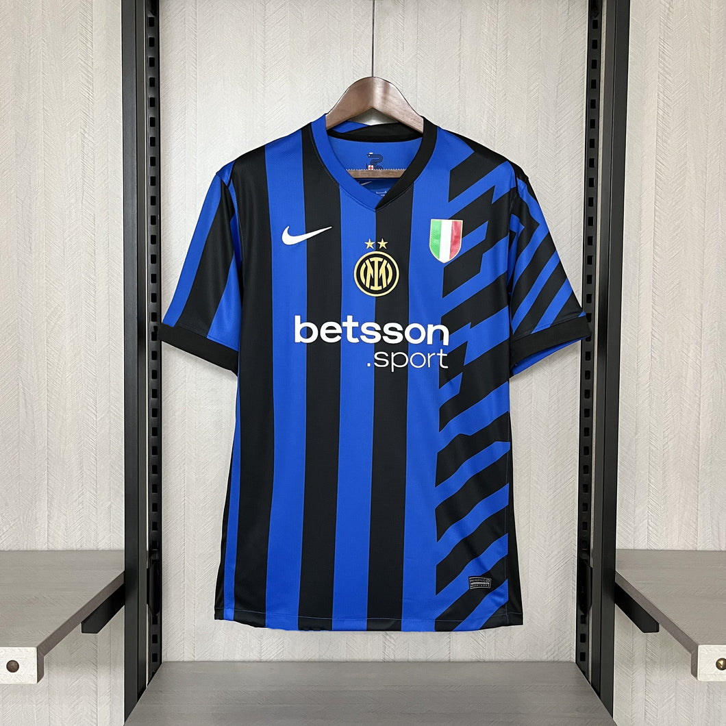 CAMISA INTER DE MILÃO  - CASA/ HOME - TORCEDOR - 24/25