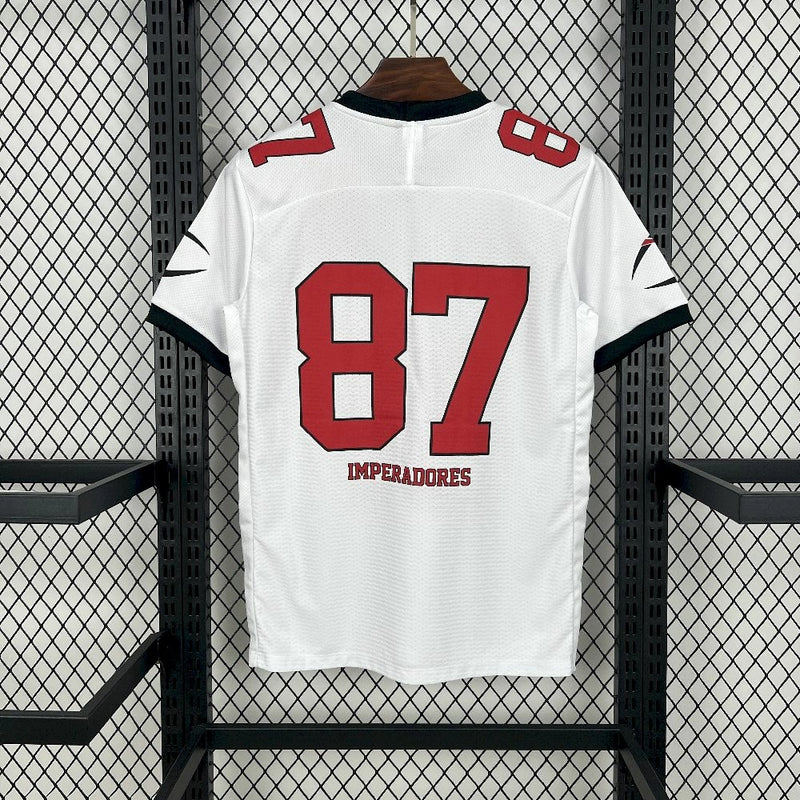 CAMISA FLAMENGO - BRANCA - NFL - IMPERADORES NÚMERO 87 - 25/26