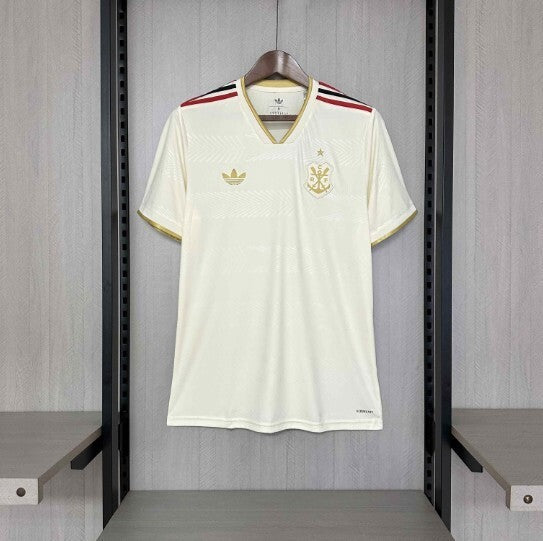 CAMISA FLAMENGO - TERCEIRO/ THIRD - DOURADA - TORCEDOR - 25/26
