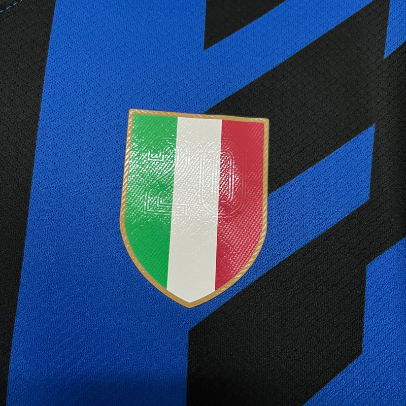 CAMISA INTER DE MILÃO  - CASA/ HOME - TORCEDOR - 24/25