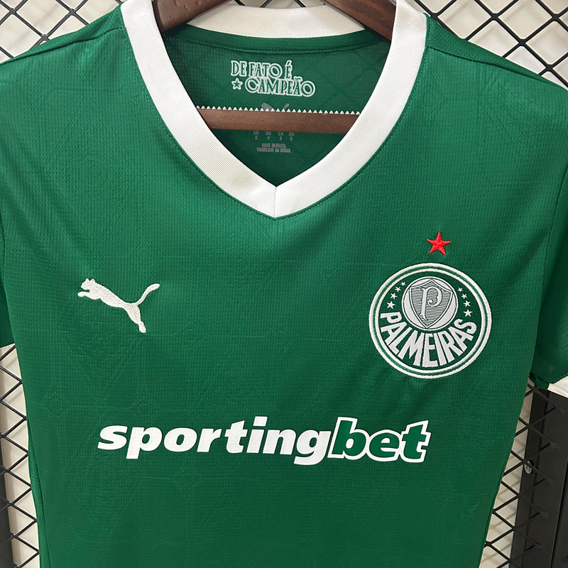 CAMISA PALMEIRAS - CASA/ HOME - TORCEDOR - 25/ 26