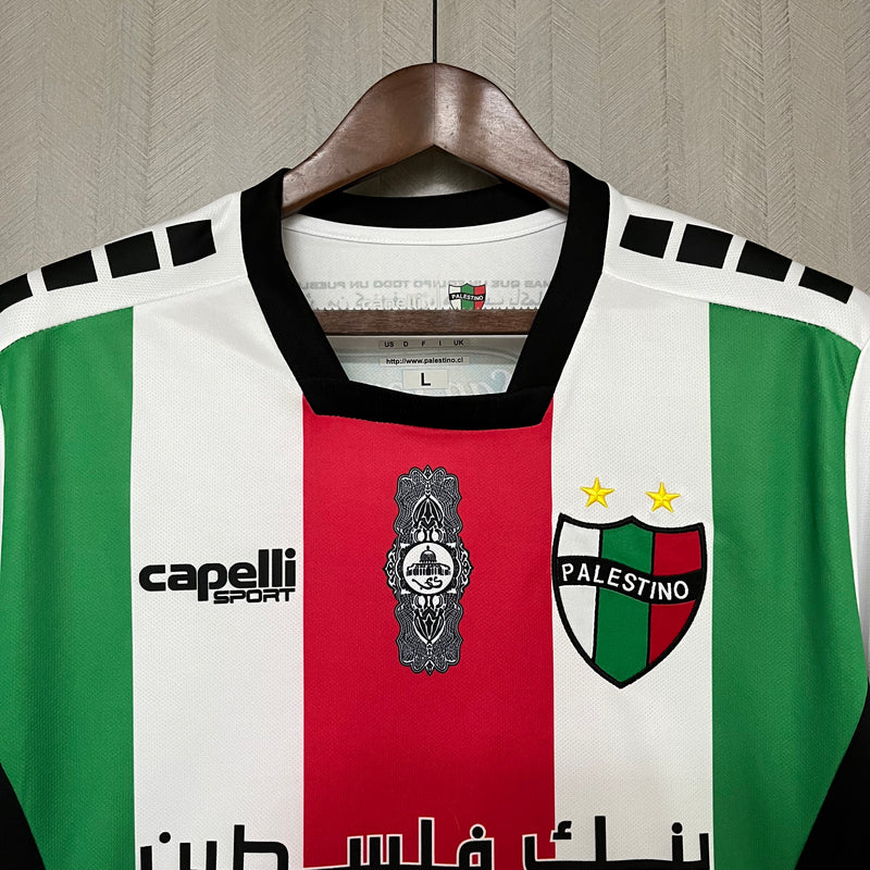 CAMISA PALESTINO - CHILE - CASA/ HOME - TORCEDOR - 24/2