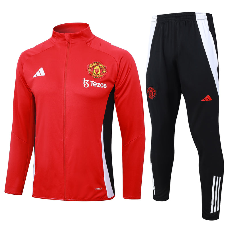 KIT PASSEIO -  MANCHESTER UNITED - VERMELHO - 24/25