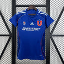 CAMISA UNIVERSIDAD DE CHILE - CASA/ HOME - FEMININO - 25/26