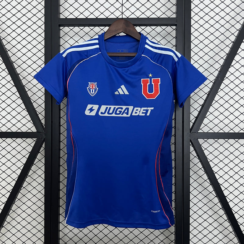 CAMISA UNIVERSIDAD DE CHILE - CASA/ HOME - TORCEDOR - 25/ 26