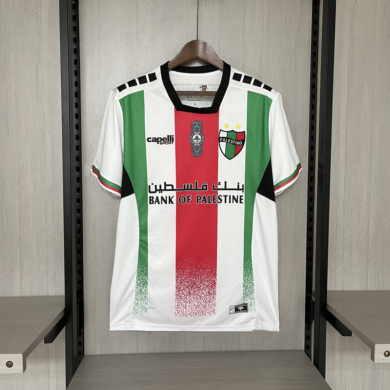CAMISA PALESTINO - CHILE - CASA/ HOME - TORCEDOR - 24/2