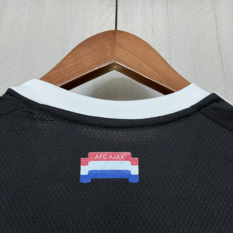 CAMISA AJAX - BLACK - TORCEDOR - 24/25
