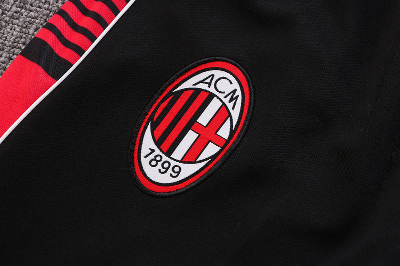 KIT PASSEIO - MILAN - PRETO E VERMELHO
