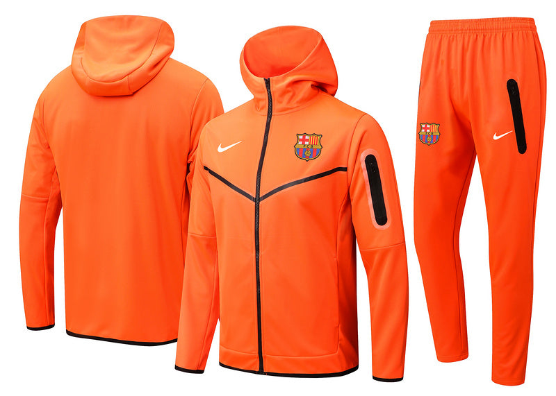 KIT PASSEIO COM CAPUZ - BARCELONA - LARANJA