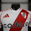 CAMISA RIVER PLATE - CASA/ HOME - JOGADOR - 24/25