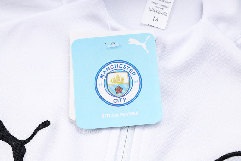 KIT PASSEIO - MANCHESTER CITY - BRANCO E PRETO
