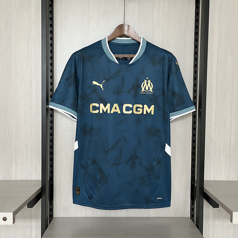 CAMISA OLYMPIQUE DE MARSEILLE - FORA/ AWAY - TORCEDOR - 24/25