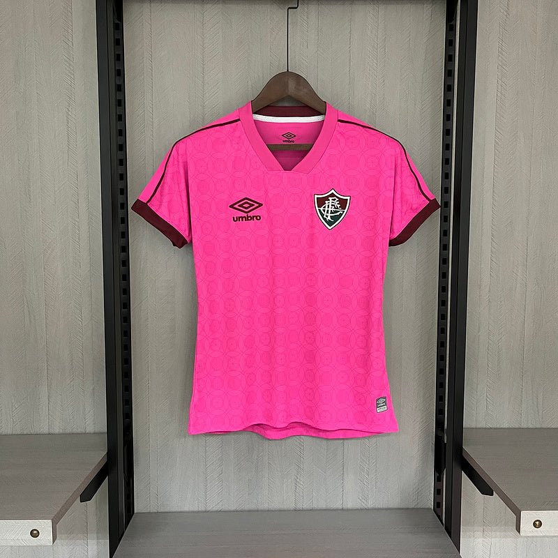 CAMISA FLUMINENSE - ESPECIAL OUTUBRO ROSA - TORCEDOR - 22/23