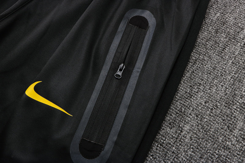 KIT PASSEIO COM CAPUZ - CHELSEA - BRANCO E PRETO