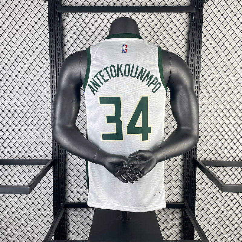 CAMISA MILWAUKEE BUCKS - ASSOCIATION EDITION - 2024