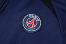 KIT PASSEIO COM CAPUZ - PARIS SAINT GERMAIN (PSG) - AZUL ESCURO E PRETO