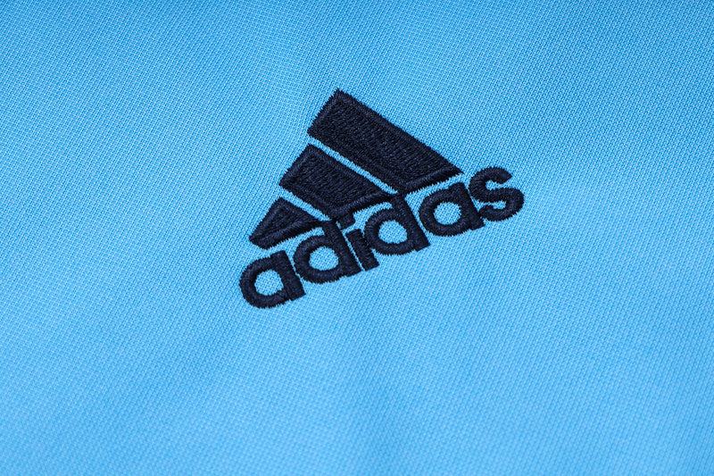 KIT PASSEIO COM CAPUZ - ARGENTINA - AZUL CLARO E PRETO