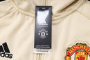 KIT PASSEIO COM CAPUZ - MANCHESTER UNITED - BRANCO E PRETO