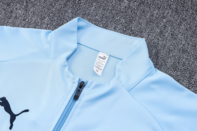 KIT PASSEIO - MANCHESTER CITY - AZUL CLARO E PRETO
