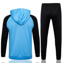 KIT PASSEIO COM CAPUZ - ARGENTINA - AZUL CLARO E PRETO