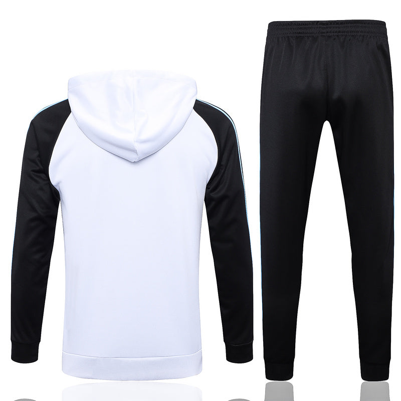 KIT PASSEIO COM CAPUZ - ARGENTINA - BRANCO E PRETO