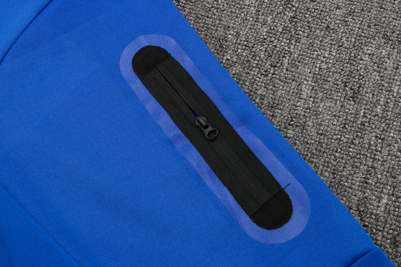 KIT PASSEIO COM CAPUZ - TOTTENHAM - AZUL E PRETO
