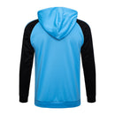 KIT PASSEIO COM CAPUZ - ARGENTINA - AZUL CLARO E PRETO