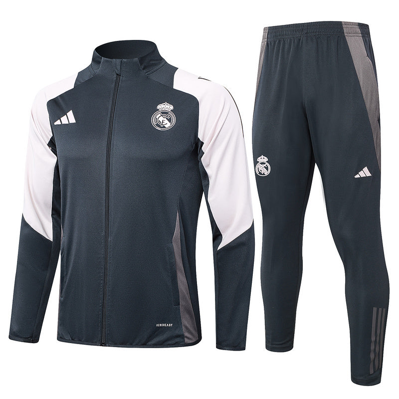KIT PASSEIO -  REAL MADRID - PRETO E BRANCO - 24/25