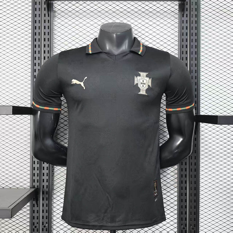 CAMISA PORTUGAL - BLACK - 25/26