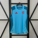 CAMISA FLAMENGO - AZUL BEBÊ TREINO - REGATA - TORCEDOR - 25/26