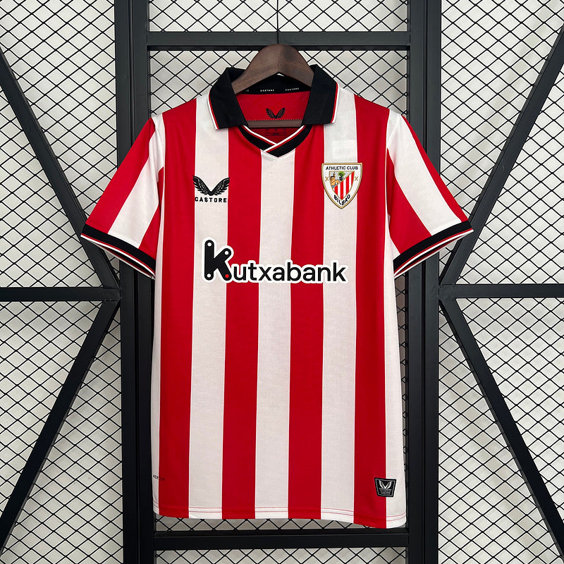 CAMISA ATHLETIC BILBÃO - CASA/ HOME - TORCEDOR - 25/ 26