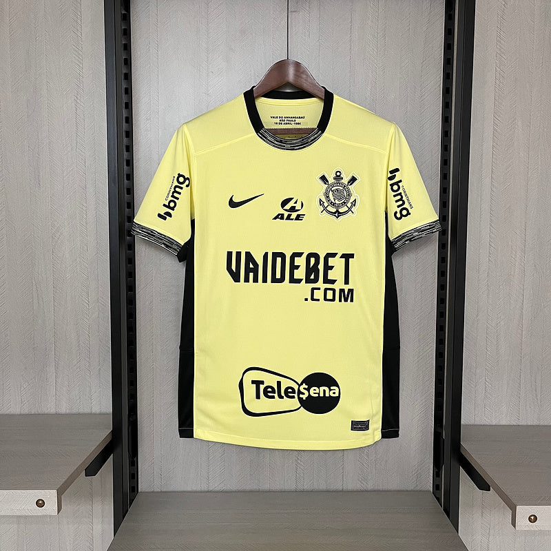 CAMISA CORINTHIANS - CASA/ HOME - COM PATROCÍNIOS - TORCEDOR -  24/25