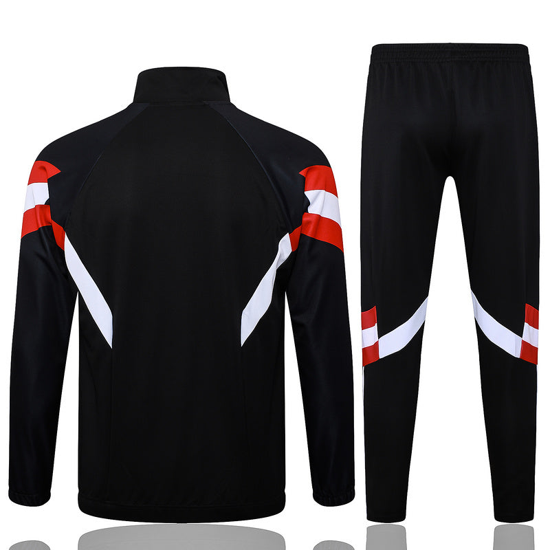 KIT PASSEIO - MANCHESTER UNITED - PRETO, VERMELHO E BRANCO - 24/25