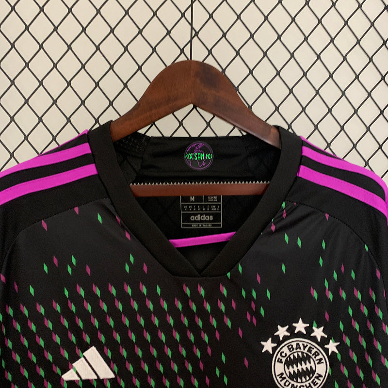 CAMISA BAYERN DE MUNIQUE - MANGA LONGA - FORA/ AWAY - TORCEDOR - 23/24
