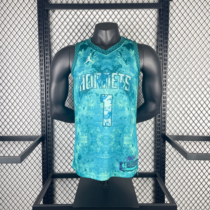 CAMISA NBA CHARLOTTE HORNETS - LAMELO BALL - SELECT EDITION - 2024 NOVA