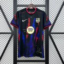 CAMISA BARCELONA -EDIÇÃO ESPECIAL BLACK - TORCEDOR - 25/ 26