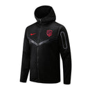 KIT PASSEIO COM CAPUZ - ATLETICO DE MADRID - PRETO