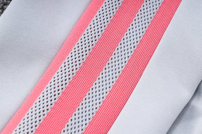 KIT PASSEIO COM CAPUZ - ARSENAL - BRANCO E AZUL ESCURO