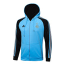 KIT PASSEIO COM CAPUZ - ARGENTINA - AZUL CLARO E PRETO