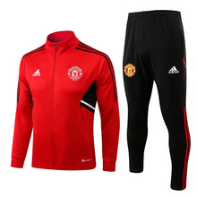 Carregar imagem no visualizador da galeria, KIT PASSEIO - MANCHESTER UNITED - VERMELHO E PRETO
