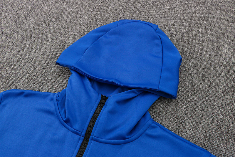 KIT PASSEIO COM CAPUZ - TOTTENHAM - AZUL E PRETO