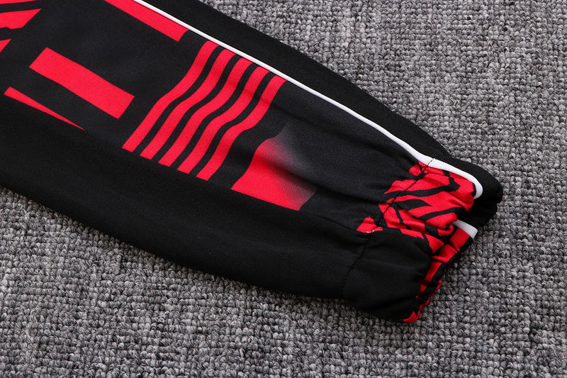 KIT PASSEIO - MILAN - PRETO E VERMELHO
