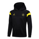 KIT PASSEIO COM CAPUZ - PARIS SAINT GERMAIN (PSG) - PRETO E AMARELO