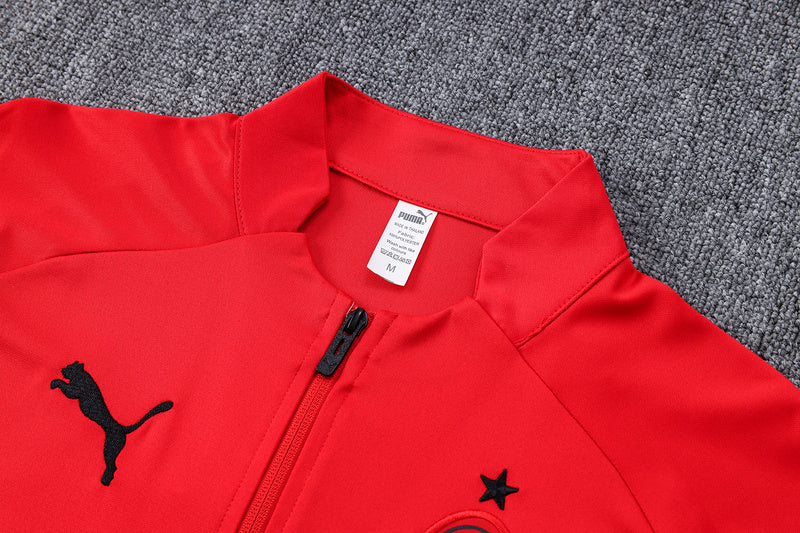 KIT PASSEIO - MILAN - VERMELHO E PRETO