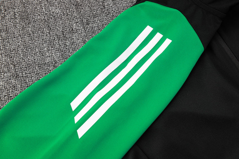 KIT PASSEIO - ARSENAL - PRETO, VERMELHO E VERDE - 24/25
