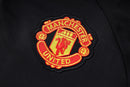 KIT PASSEIO COM CAPUZ - MANCHESTER UNITED - PRETO E VERMELHO