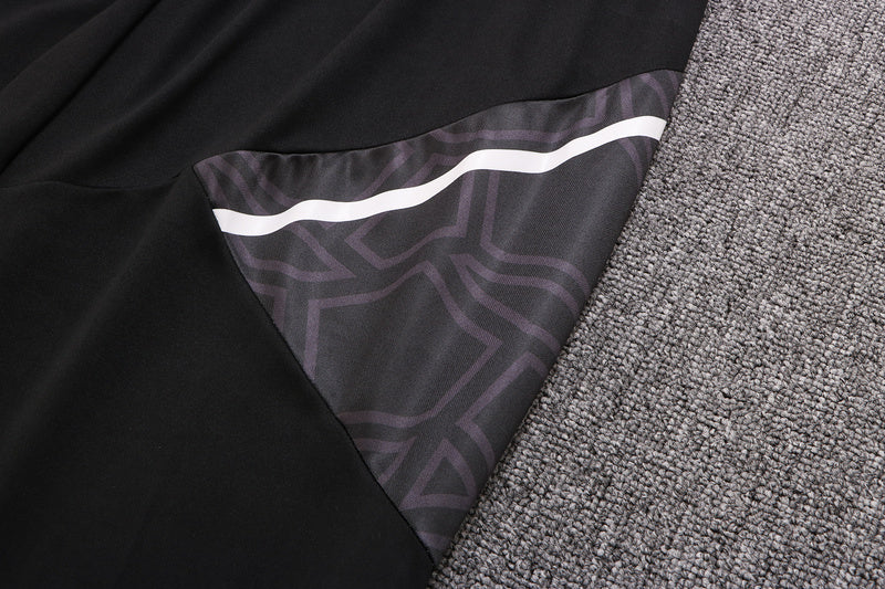 KIT PASSEIO - JUVENTUS - PRETO, AMARELO E BRANCO